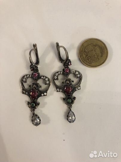 Винтаж Серьги