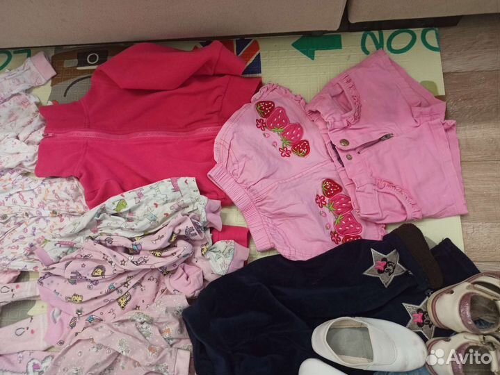 Пакет вещей на девочку с рождения до 2х лет