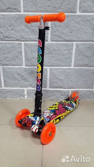 Детский самокат 4-Х колёсный