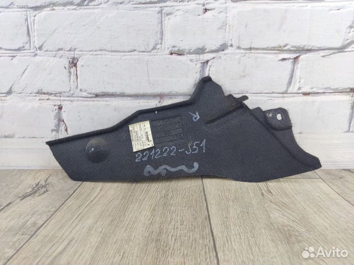 Накладка центральной консоли правая Albea Альбеа