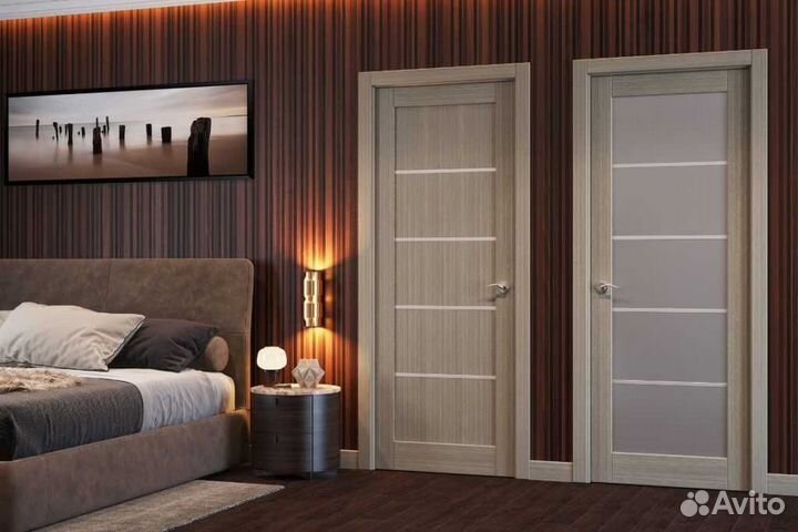 Двери межкомнатные с коробкой