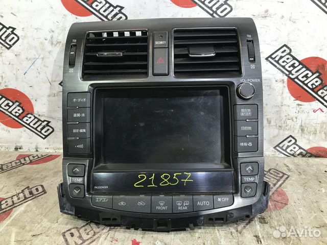 Блок управления климат-контролем toyota crown GRS2