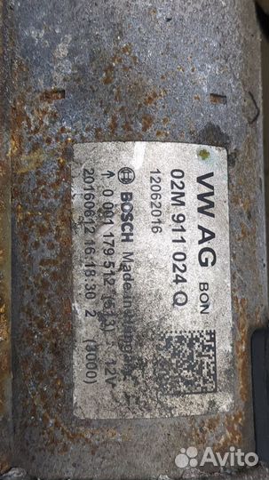 Стартер Skoda Rapid, 2016