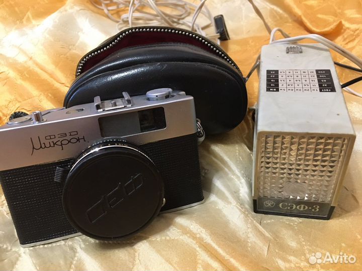 Плёночный фотоаппарат фет микрон