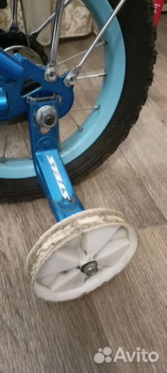 Велосипед stels 4х колесный, на 3-5лет