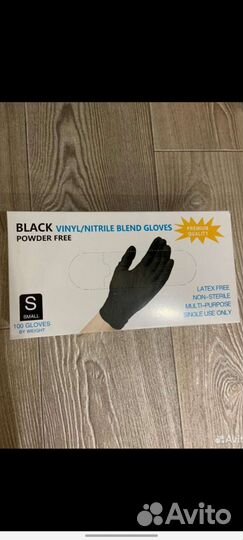 Перчатки нитриловые размер M и S