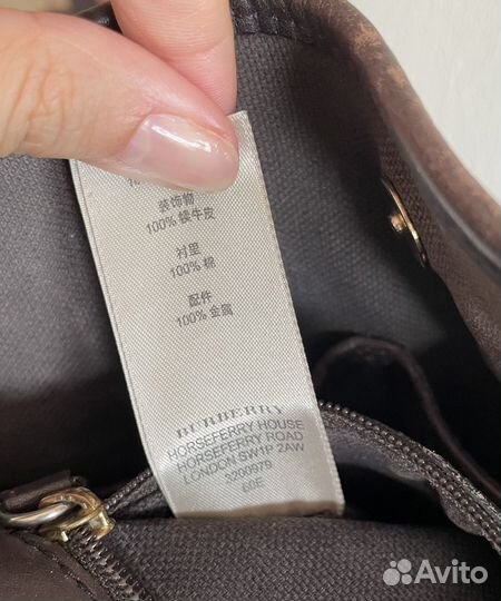 Сумка Burberry оригинал винтаж