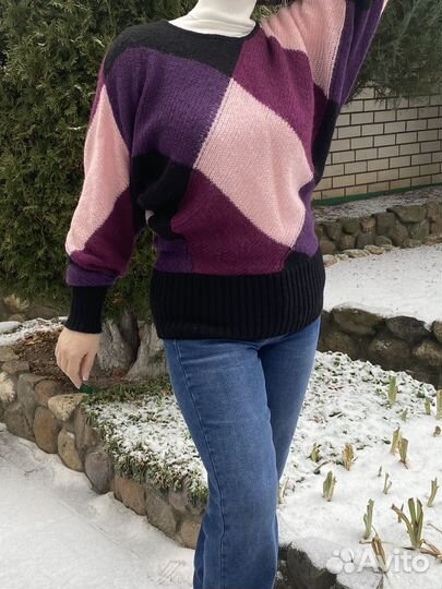 Свитер из мохера р.50