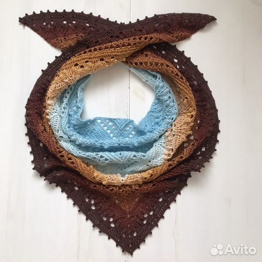 Бактус шаль платок