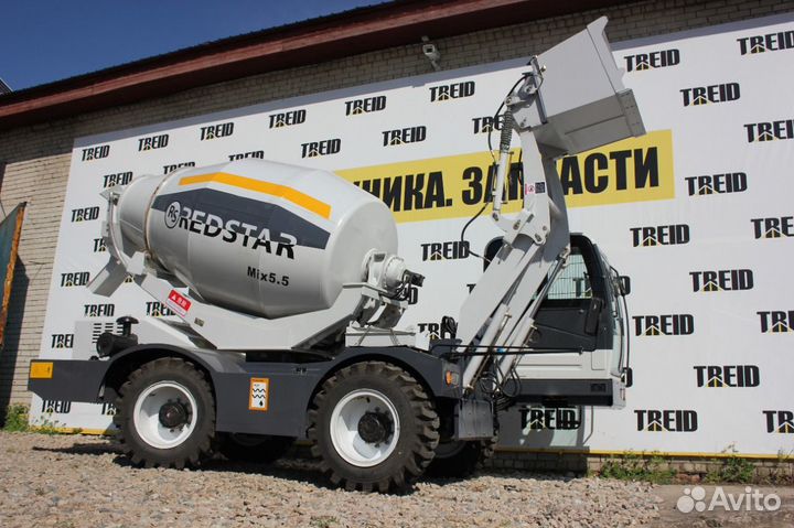 Автобетоносмеситель Redstar Mix5.5, 2024