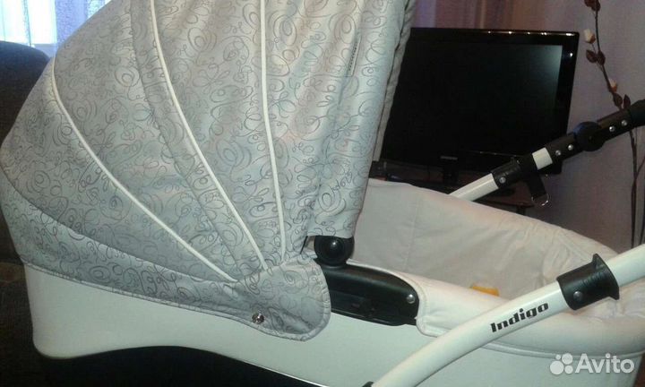 Коляска 3 в 1 Индиго