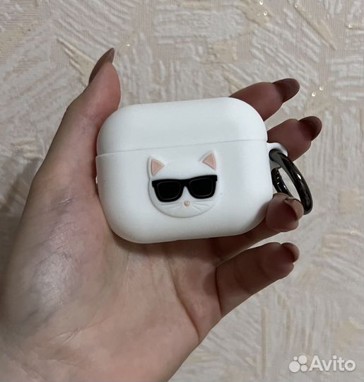 Чехол на airpods pro karl lagerfeld новый