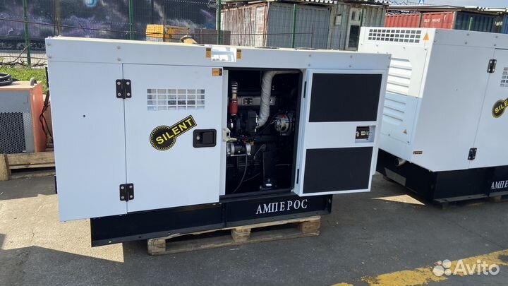 Дизельный генератор 60 кВт амперос (в кожухе)