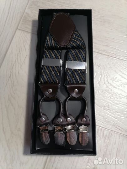 Подтяжки мужские в подарочной упаковке