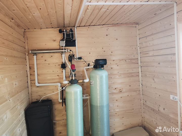 Система очистки воды.Обслуживание.Перезасыпка