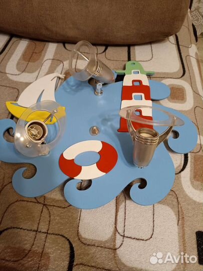 Люстра в детскую комнату