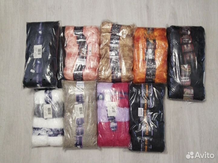 Пряжа для вязания пакетом