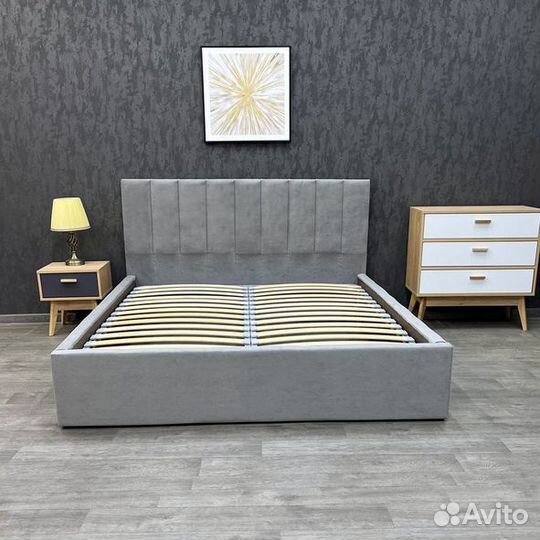 Кровать с Матрасом и Подъемным механизмом