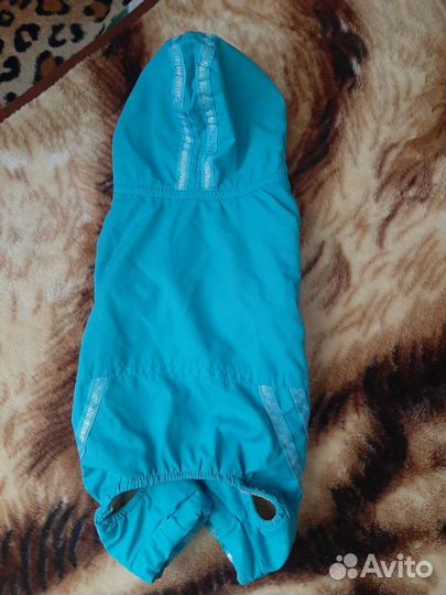 Комбинезон для маленьких собак осенний по спинке 2