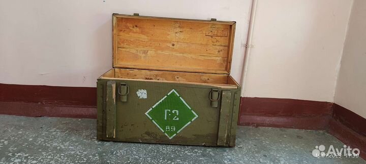 Ящик армейский укупорочный