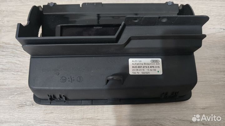 Экран магнитолы Audi Q3 2016