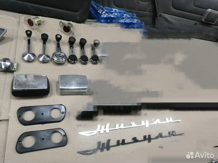 Новые молдинги хром ваз