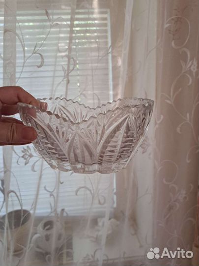 Хрустальные салатники СССР