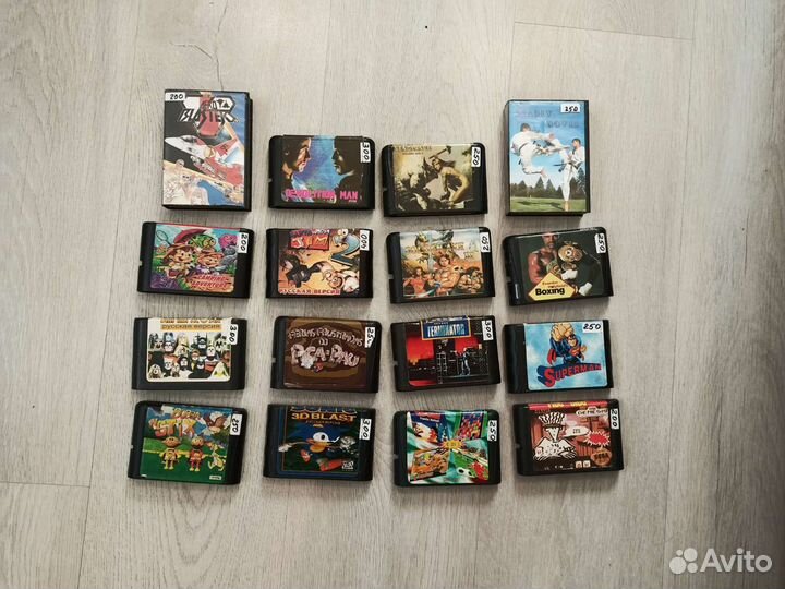 Картриджи на sega игры от