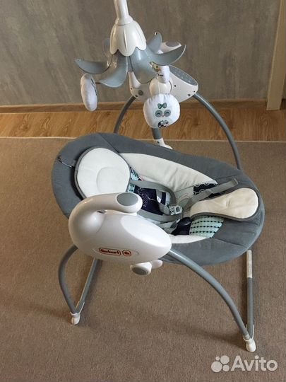 Детские электронные качели geburt