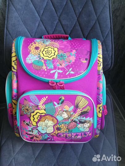 Ранец школьный для девочки Grizzly