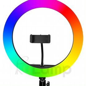 Кольцевая лампа для селфи RGB LED MJ36 36см