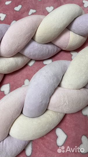 Бортик косичка