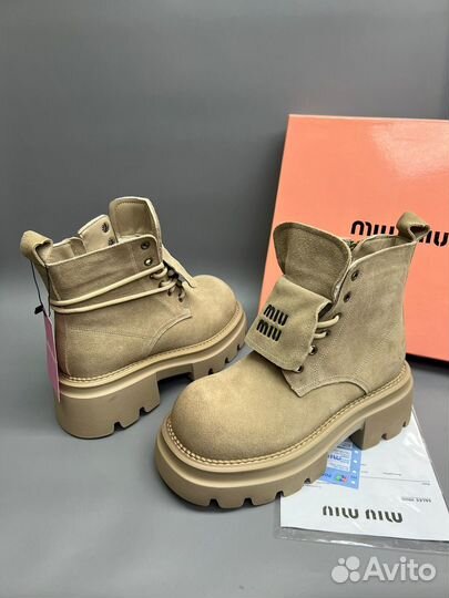 Ботинки зимние Miu Miu 5 расцветок