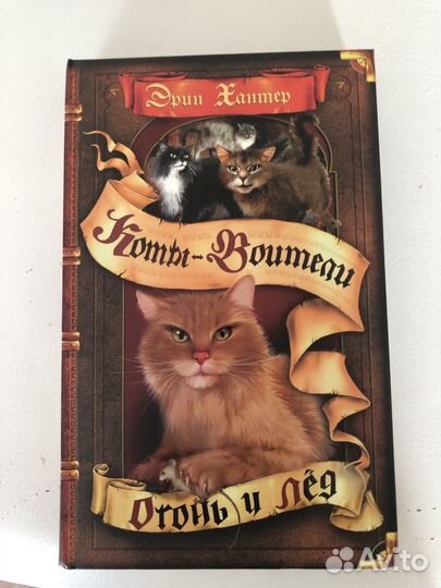 Книги Коты-Воители 4 шт