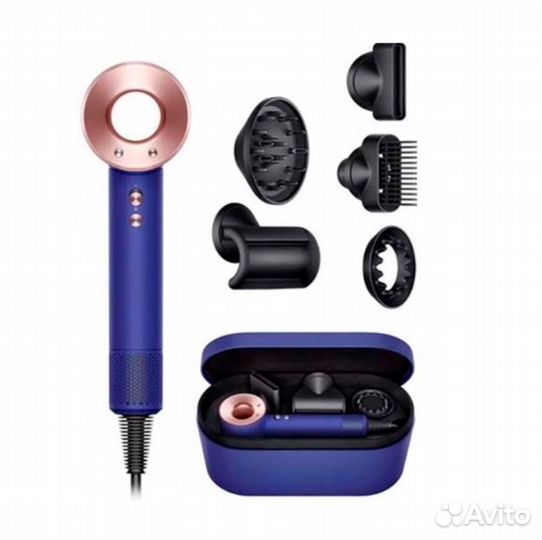 Фен Dyson Supersonic HD07 Vinca Blue и Rose