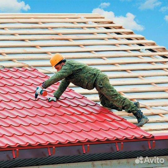 Кровля из металлочерепицы