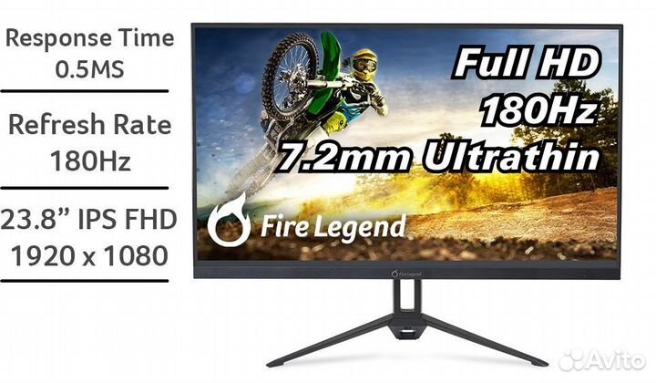 Новые мониторы Aopen 24,27 дюйма 100Гц, 180Гц