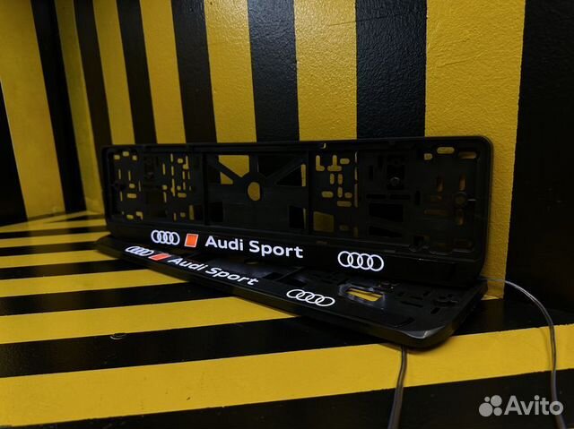 Номерная рамка с вашим логотипом