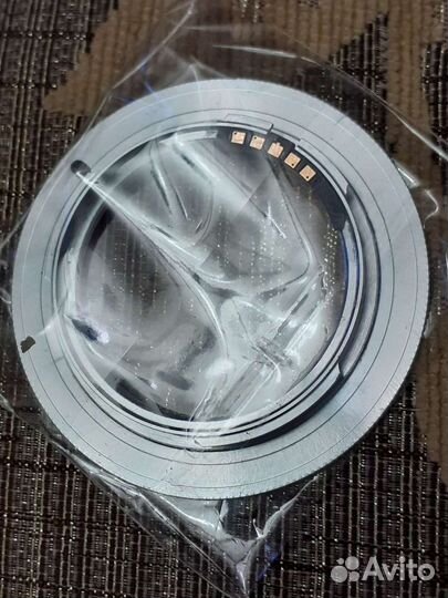 Переходник м42 с чипом. Sony, Minolta