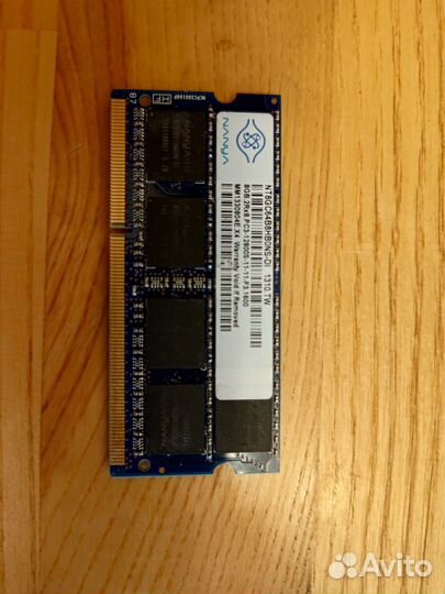 DDR3 sodimm 8GB