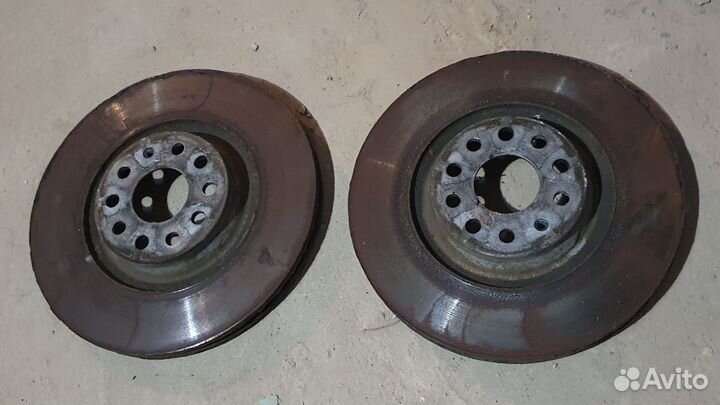 Передние и задние тормозные диски VAG, оригинал