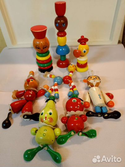 Деревянные игрушки СССР