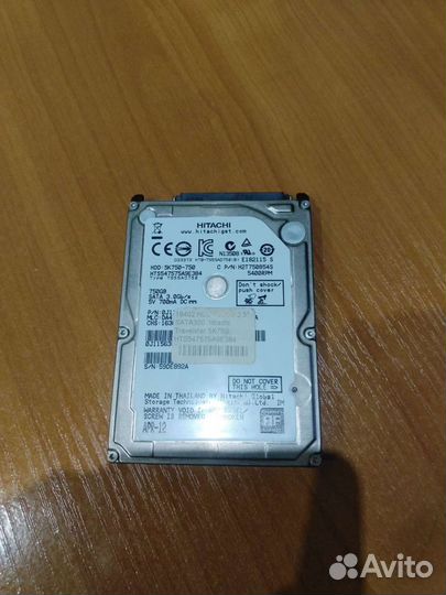 Жесткий диск Hitachi 750 гб
