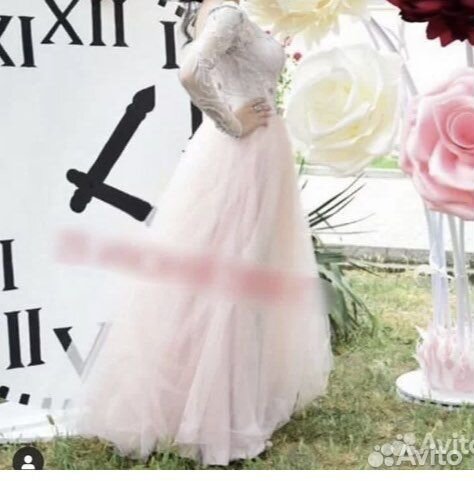 Вечернее платье в пол