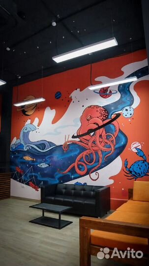 Художественная роспись стен