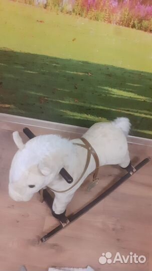 Детская лошадка качалка