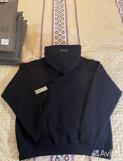 Худи Essentials Fear Of God черная