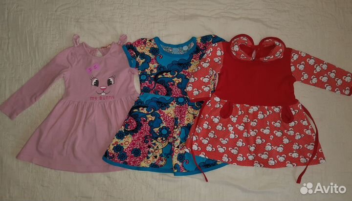 Пакет вещей на девочку 86/92р