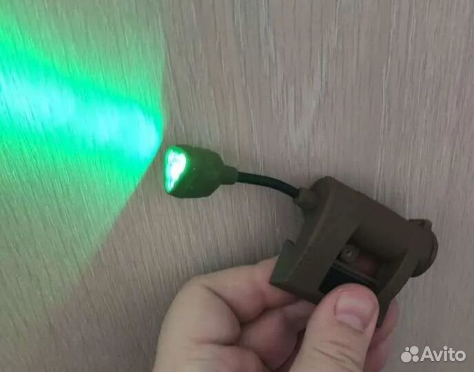 Тактический фонарь с ик-подсветкой шлем ops- core