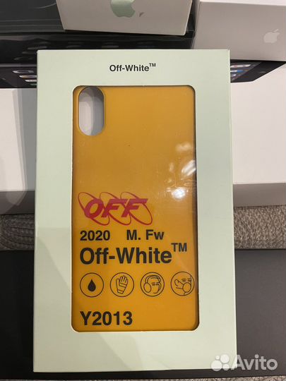 Чехол OFF-white c/o virgil abloh iPhone XR